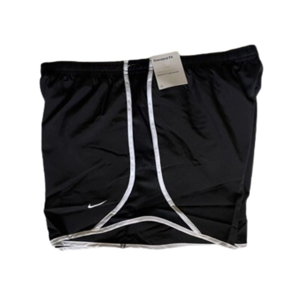Girl's Nike Dri-Fit Lined Shorts, Standard Fit Elastic Waist w/cord Black XL.NWT